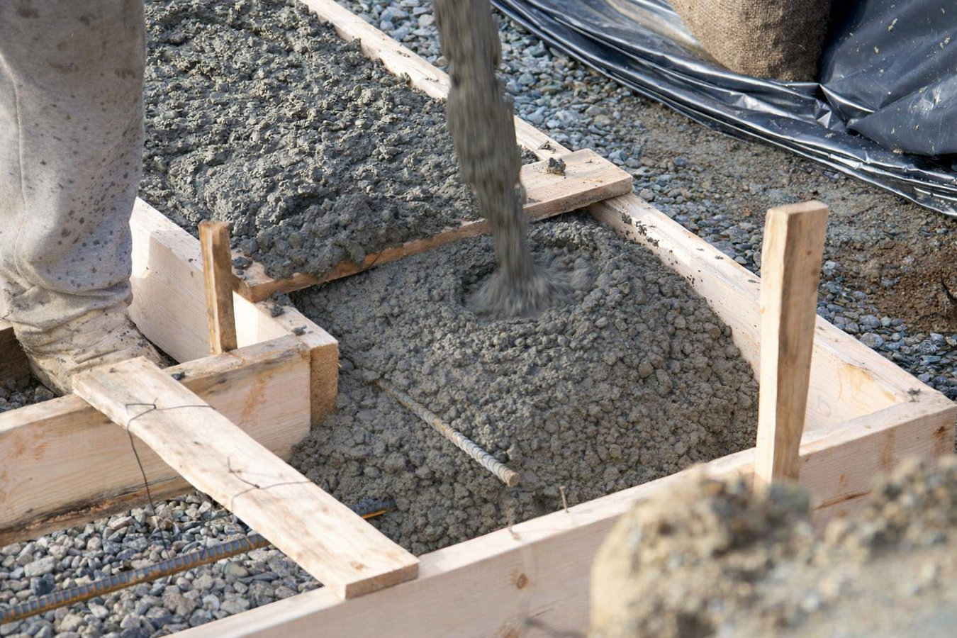 Concrete footings